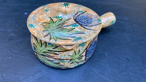 Ancien poelon pot casserole - poelon,