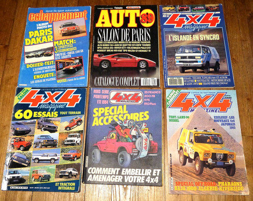 Lot revues automobiles - lot,