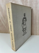 Georges Brassens Poèmes et chansons/ Éditions Musicales 57 1973 livre uniquement