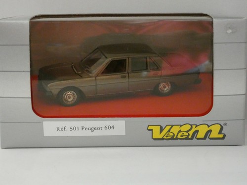 Peugeot 604 bronze neuf boîte - bronze,