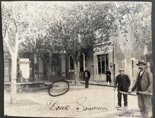 Photographie martigues place - photographie,