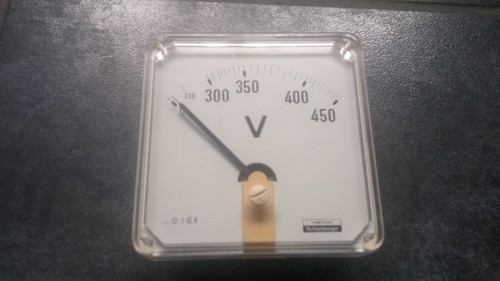 Voltmetre analogique 0 450v - ,