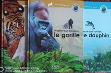 Lot de 3 livres "Atlas junior des animaux "
