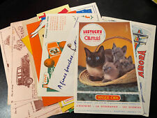 Rare Gros Lot 25 Ancien Buvards publicitaire Moutarde Amora Biscottes Grenadine