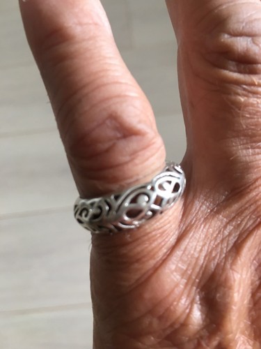 Bague anneau motif - bague,