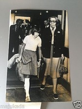 GRACE KELLY ET LE PRINCE RAINIER - PHOTO DE PRESSE ORIGINALE  18x13 cm