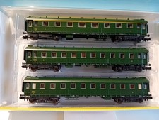 Coffret de 3 voitures SNCF (