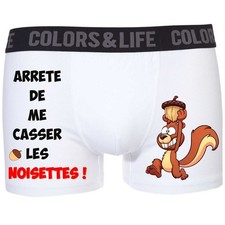 Caleçon boxer homme humour -