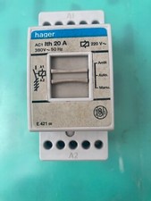 Contacteur 20A 380V hager E421 00