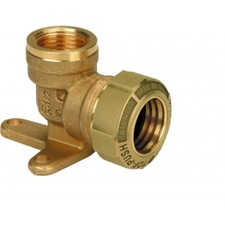 Coude mural pour tube PE -