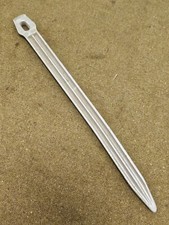 Piquet original magnésium 1939 tente Allemande WW2 german zeltbahn peg Landser