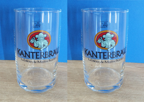 Verre bière kanterbraü - 2,