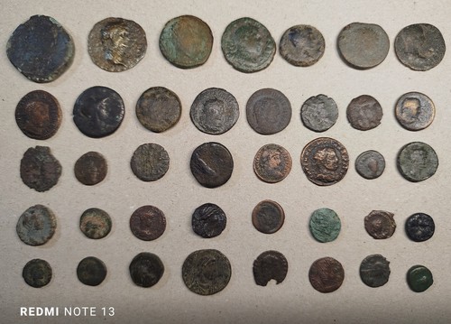 Lot monnaies antique - lot, de