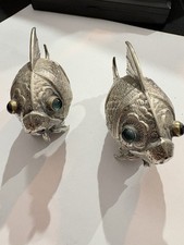 Lot de 2 poissons décoratifs