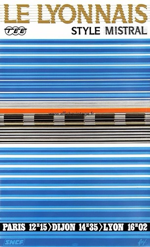 Affiche poster train sncf - poster,
