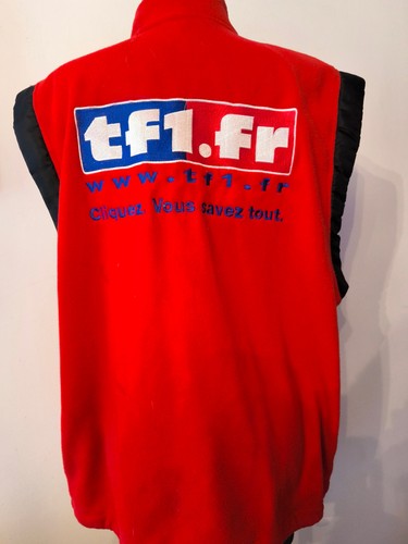 Gilet publicitaire rouge - , de