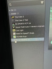 compte steam avec fc24+gta5+crew 2