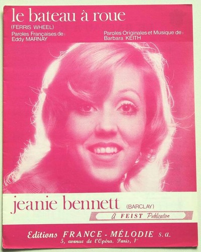 Partition vintage sheet music