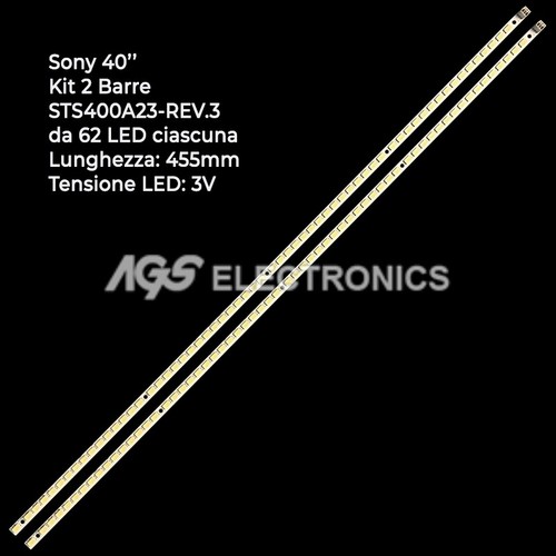 Kit barres ruban led - 2, sony