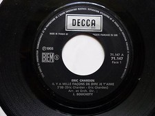 ERIC CHARDEN Il y a mille facons de dire je t aime ELLE EST PARTIE 71147 JUKEBOX