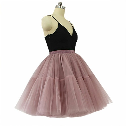 Women layered tulle skirt - tulle,