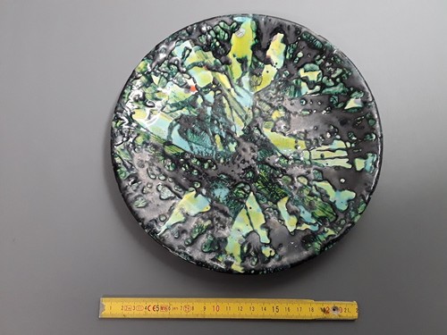 Ancienne assiette plate - assiette,