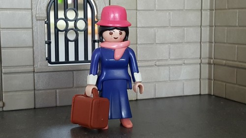 Playmobil femme 1900 valise - 1900,