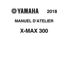 MANUEL REVUE ATELIER RÉPARATION PDF YAMAHA X-MAX XMAX 300 2018