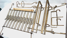 Lot de rangements de cuisine en laiton - Râtelier de 9 verres, dérouleur ...