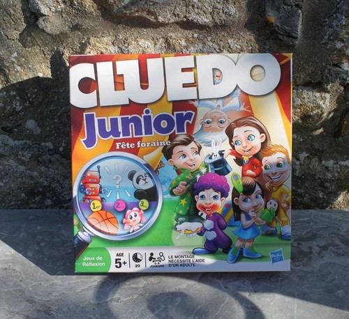 Jeu société cluedo junior - de,
