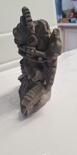 Statue maya terre cuite - ,