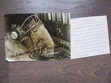 PHOTO DE PRESSE 1955 ACCIDENT