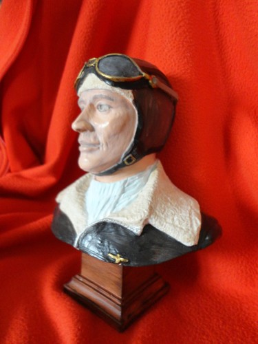 Buste aviateur - buste, d'aviateur