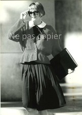 MODE vers 1980 DEVERNOIS Paris Robe chemisier