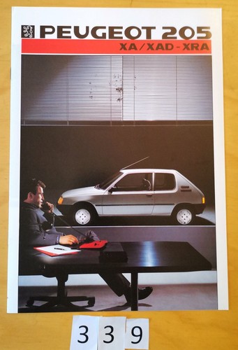 Peugeot 205 xad - 205, xra
