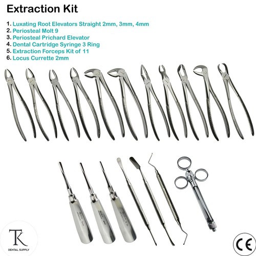 Dentaire tooth extraction kit - dentaire,