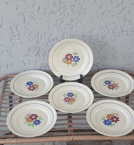 Lot assiettes g - 6,