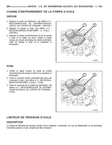 Manuel atelier chrysler - manuel, d'atelier