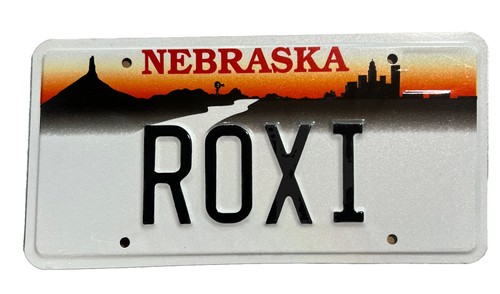 License plate plates - license, nebraska