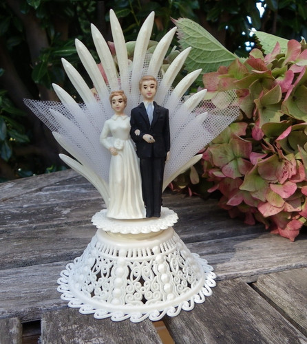 Couple mariés vintage - couple,