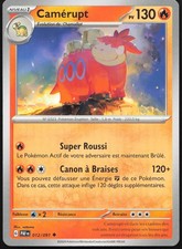 Carte Pokémon Camérupt