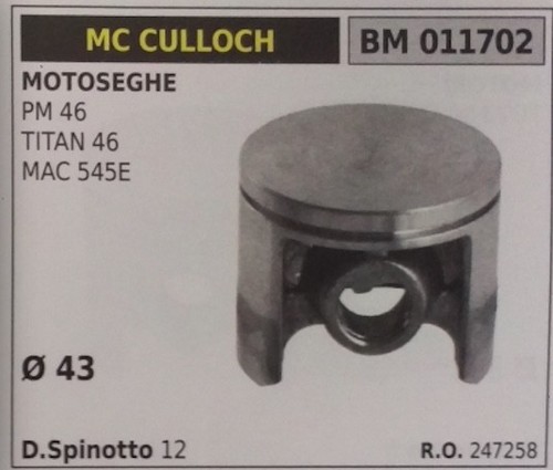 247258 piston complet segments - 247258,