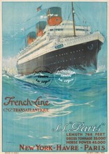 Cie TRANSATLANTIQUE PAQUEBOT