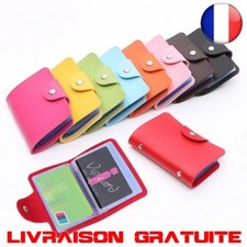 Porte carte bancaire cuir cb crédit monnaie voyage homme femme mode idée cadeau