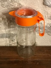 Grand pichet/broc en verre et plastique, SUNQUICK