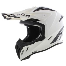Casque Airoh Aviator Ace 2 MX couleur blanc brillant