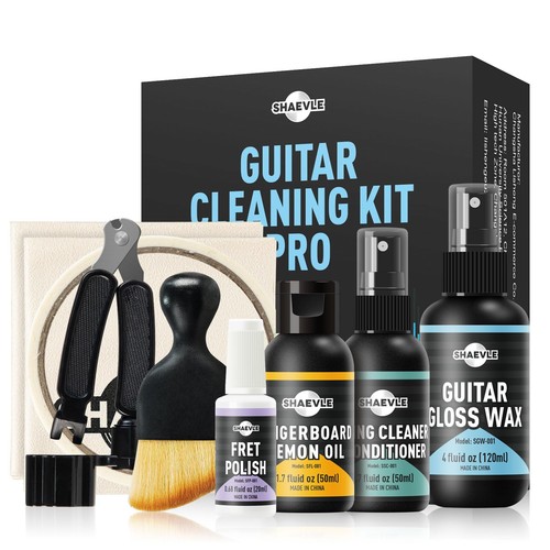 Kit nettoyage pour guitare - nettoyage,