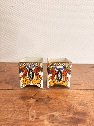Paire pot porte pinceau - paire,
