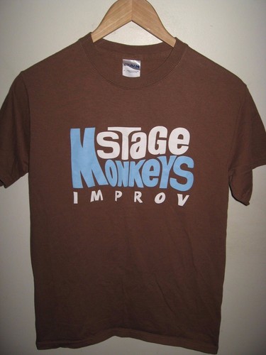 Stage monkeys improv tee san - monkeys,