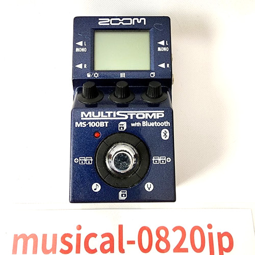 Pédale effet guitare zoom - d'effet,